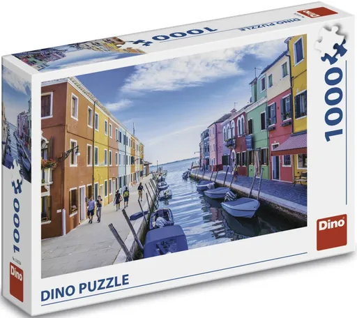 Puzzle Kanál v Benátkách 1000 dílků