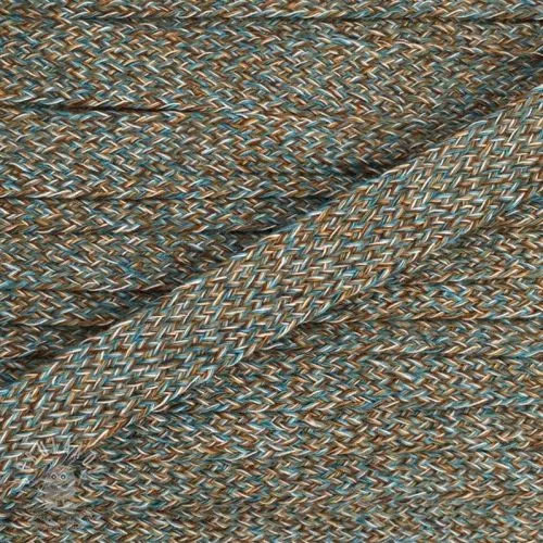 Bavlnená šnůra plochá 20 mm Multi 2