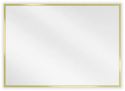 MEXEN Loft zrcadlo 70 x 50, zlatý rám 9852-070-050-000-50