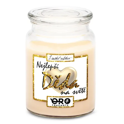 Svíčka Nejlepší děda  (Vůně svíčky: Vanilka)