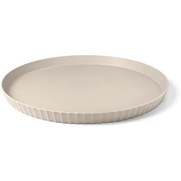 Blim Plus Servírovací tác kulatý Atena L VS5-319 Moka Grey, 40 cm (VS5L-319)