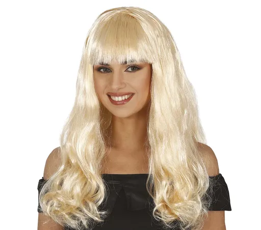 Guirca Paruka - dlouhá blond s ofinou