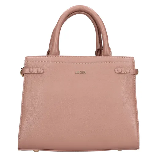 Dámská kožená kabelka Lagen Lukaa - taupe