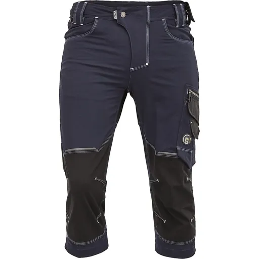 Cerva Pánské pracovní 3/4 kalhoty NEURUM PERFORMANCE - Tmavě modrá | 64