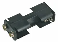 Pouzdro baterie  R6x2  nad sebou