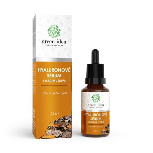 Hyaluronové sérum s hadím jedem 25 ml - Green idea
