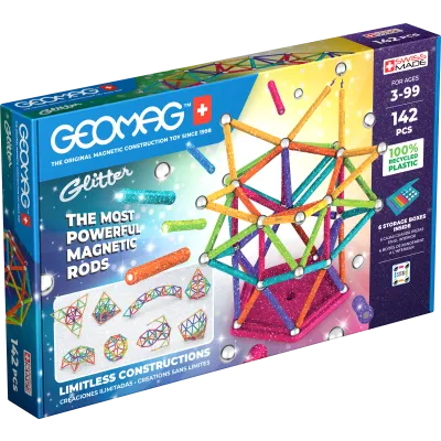 Geomag Glitter 142 dílků