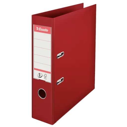 ESSELTE No. 1 pákový pořadač Power A4 75mm červený