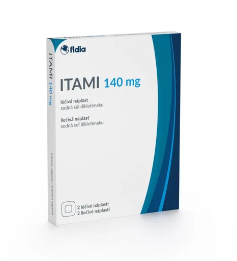ITAMI 140 mg léčivá náplast 2 ks