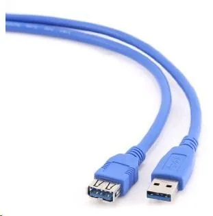 GEMBIRD Kabel USB 3.0 A-A prodlužovací 1, 8m (modrý)
