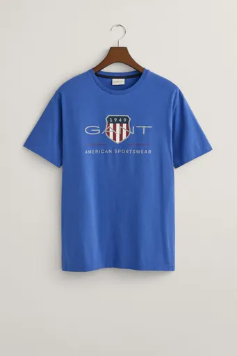 TRIČKO GANT REG ARCHIVE SHIELD SS T-SHIRT RICH BLUE