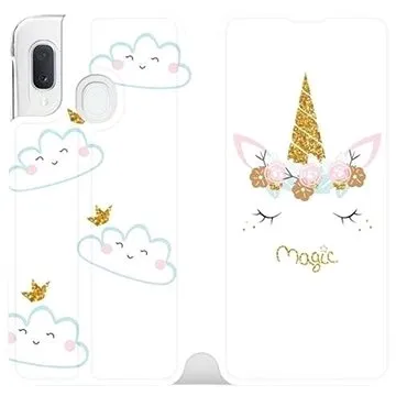 Flipové pouzdro na mobil Samsung Galaxy A20e - MH01P Jednorožec magic (5903226908295)