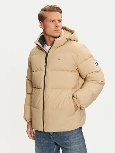 Tommy Jeans pánská béžová bunda DM0DM19786 XXL