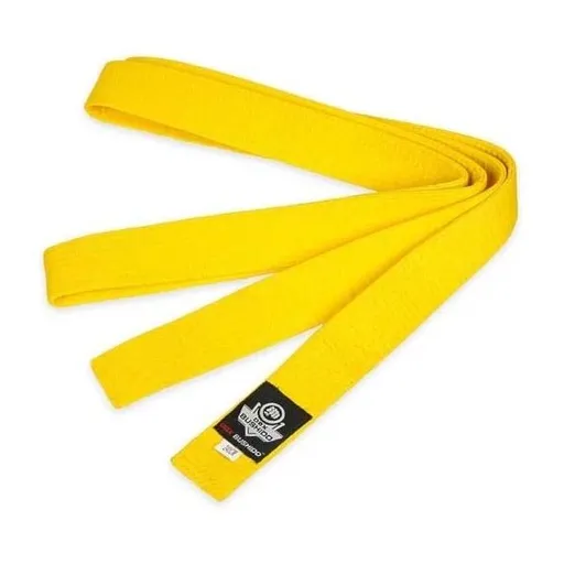 BUSHIDO DBX OBI Pás ke kimonu, žlutá, velikost