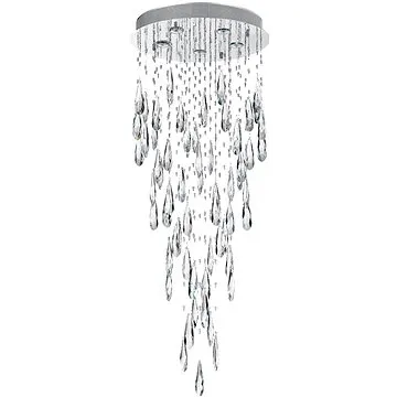 Luxera 62430 - Křišťálový lustr na lanku RUSSET 5xGU10/50W/230V (96261)