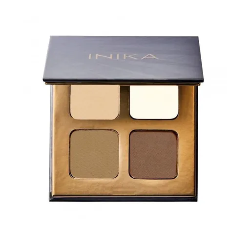 Inika Organic Přírodní paletka na úpravu obočí 8 g