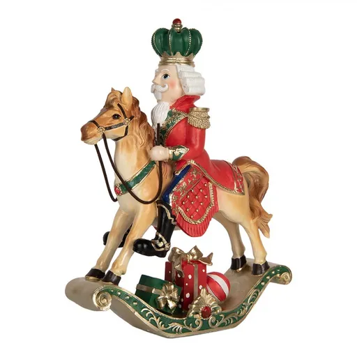 Růžový antik fotorámeček zdobený květy - 17*2*23 cm / 13*18 cm Clayre & Eef