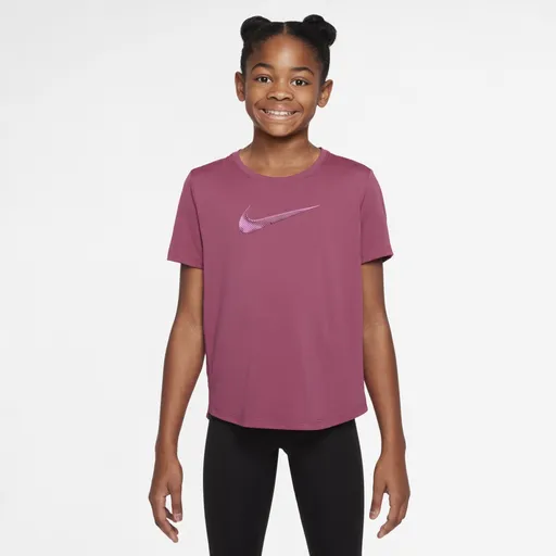 Nike One Classic Girls Short-Sleeve Top XL