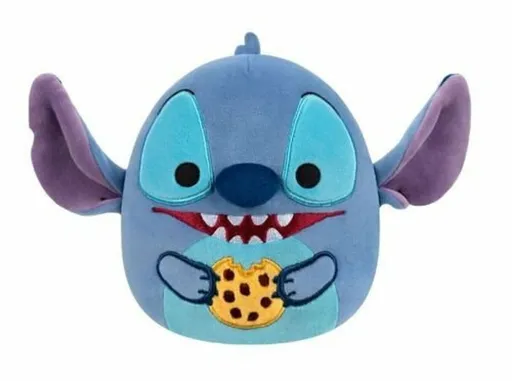 SQUISHMALLOWS Disney Stitch se sušenkou, 25 cm