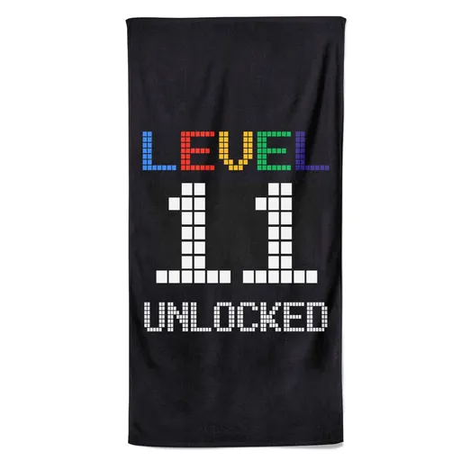 Osuška Level Unlocked (věk: 11, Velikost osušky: 70x140cm)