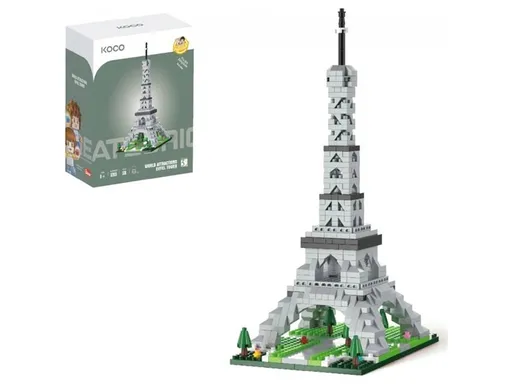 Stavebnice mini KOCO Eiffelova věž 538ks