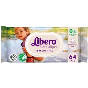 Libero Wet Wipes Premium 64 ks (7322541164724)