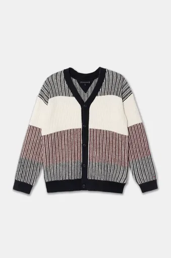 Dětský kardigan s příměsí vlny Tommy Hilfiger
