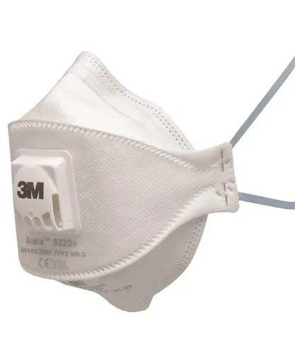 9322+, Filtrační polomaska Aura FFP2, ventilek