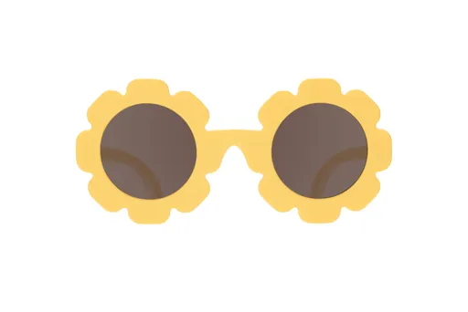 Babiators Flowers BABOFWR002S Sweet Sunflower, sluneční brýle, květiny žluté, 0-2 roky + dárek zdarma