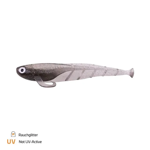 Zeck Gumová nástraha Zander Quappie 10cm 3ks - Rauchglitter,Zeck Gumová nástraha Zander Quappie 10cm 3ks - Rauchglitter