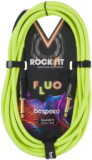 Bespeco ROCKIT FLUO Yellow 4,5 m