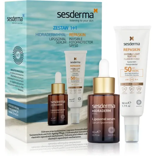 Sesderma Set Hidraderm Hyal + Repaskin dárková sada 2 ks