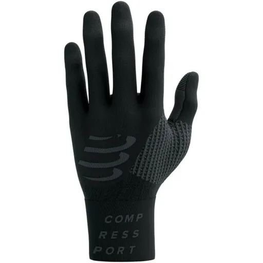 Compressport 3D THERMO GLOVES Unisex běžecké rukavice, černá, velikost