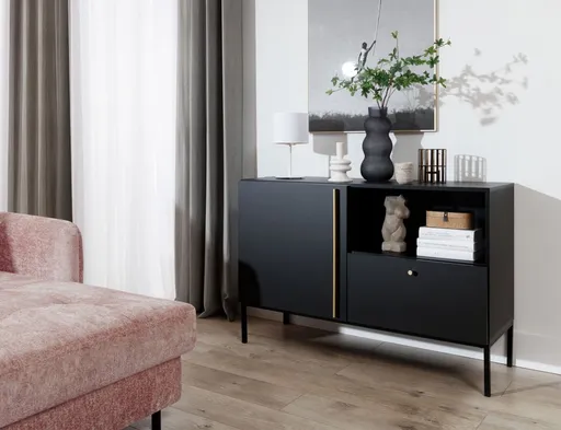 Vespillo 18x18x34cm noční 1 bílý/zlatý