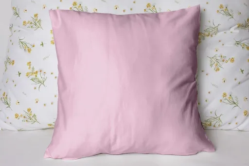 Polášek Jednobarevný povlak na polštář Jersey - Starorůžová | 40 x 40 cm