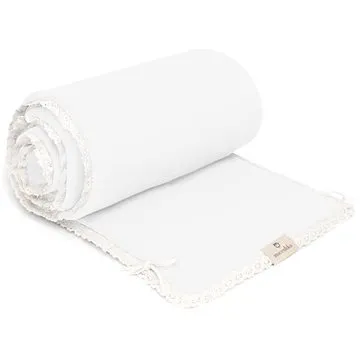 Maceshka mušelín White, krajka (2219)