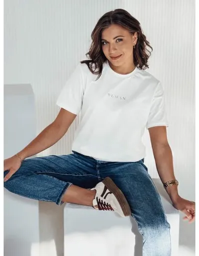 WOMAN dámské tričko ecru