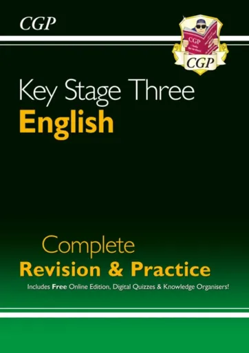 KS3 English Complete Revision & Practice (with Online Edition, Quizzes and Knowledge Organisers) - CGP Books