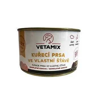 Vetamix Kuřecí prsa ve vlastní šťávě 12 × 400g (9780896366954)