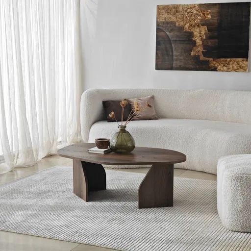 Konferenční stolek Rock - Walnut