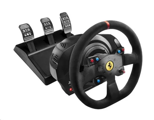 Thrustmaster Sada volantu a pedálů T300 Ferrari 599XX EVO Alcantara pro PS3, PS4 a PC (4160652)