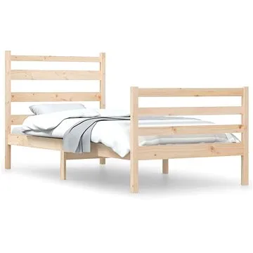 Rám postele masivní borovice 90 × 200 cm, 3103698 (3103698)