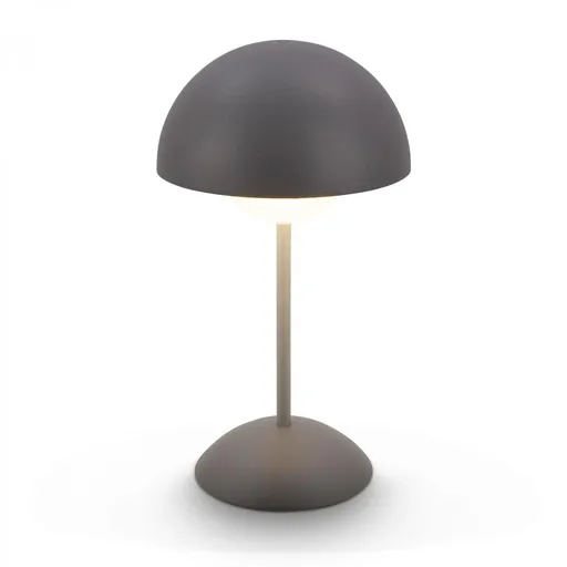 BRILONER Kugle stolní lampička - 3W, 250lm, bezdrátová, LED, stmívatelné, dotykový vypínač, teplá bílá, antracit 7578015