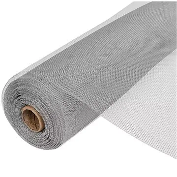 Síť proti hmyzu hliník 100 × 1 000 cm stříbrná