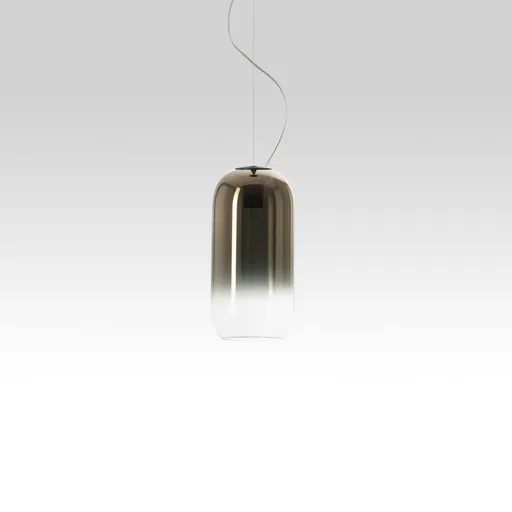 Artemide Gople Mini závěsné - černá / bronz 1406360A