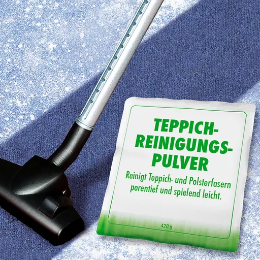 Prášek na čištění koberců