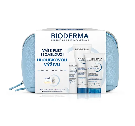 BIODERMA dárkový balíček na suchou pokožku 3 ks
