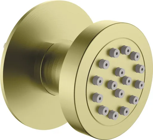 DEANTE Cascada Sprchová tryska, kulatá, podomítková broušené zlato NAC_R77K