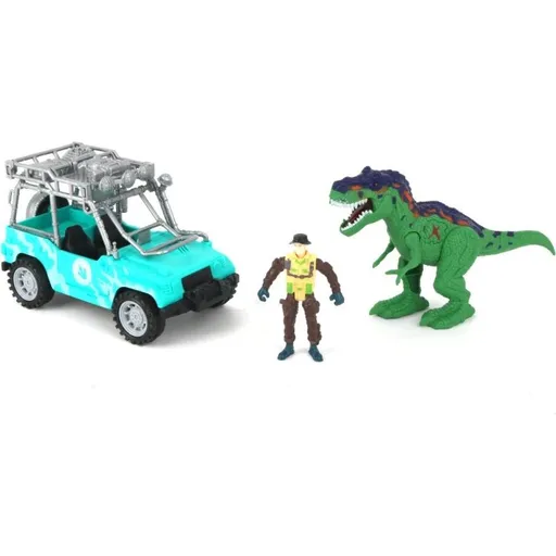 Alltoys Dinosauří set s autem (15)
