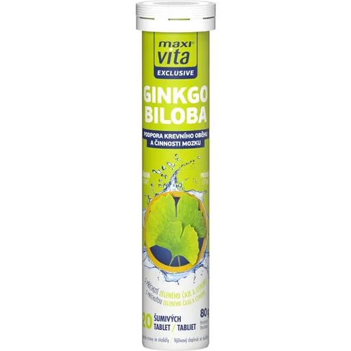 VITAR MAXI VITA EXCLUSIVE GINKGO BILOBA 20TBL. EFF Doplněk stravy, , velikost